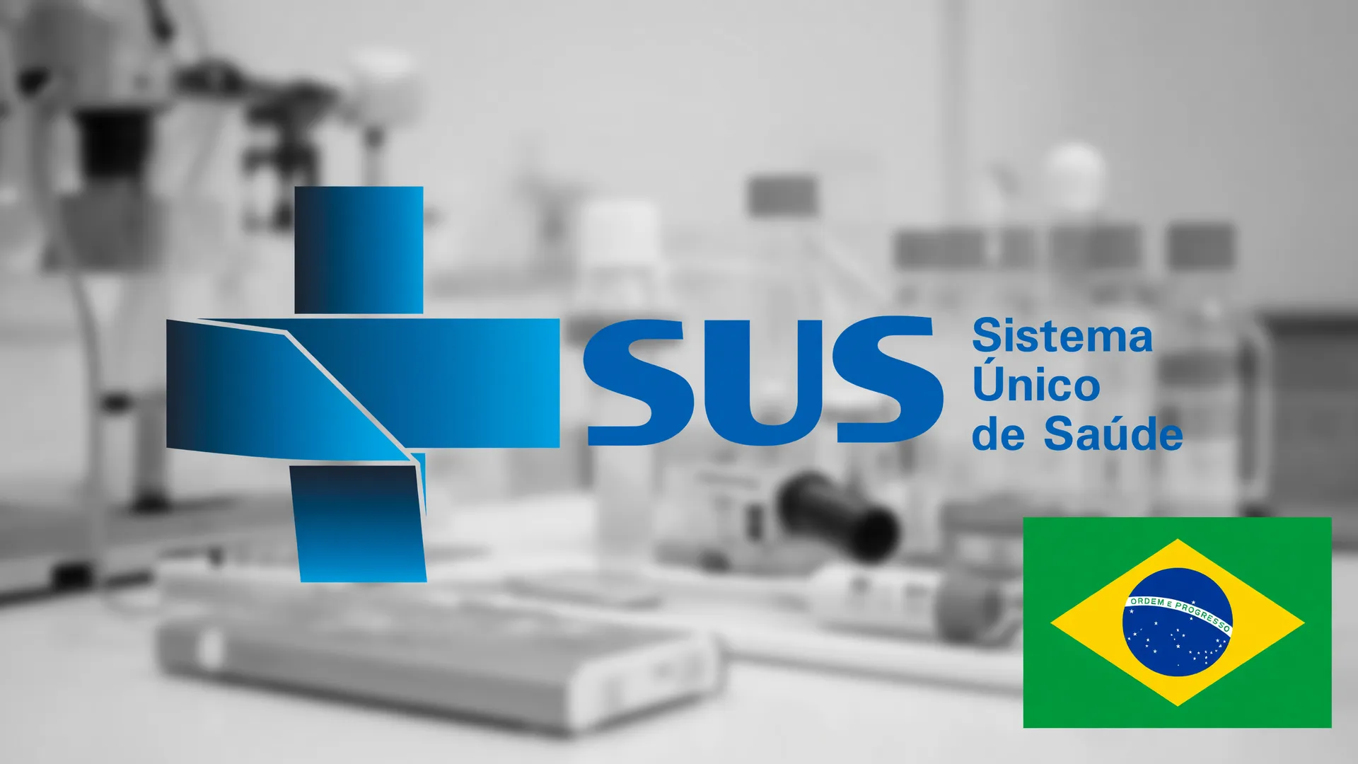 SUS e bandeira do Brasil simbolizam desafios na identificação de bactéria hospitalar em exames