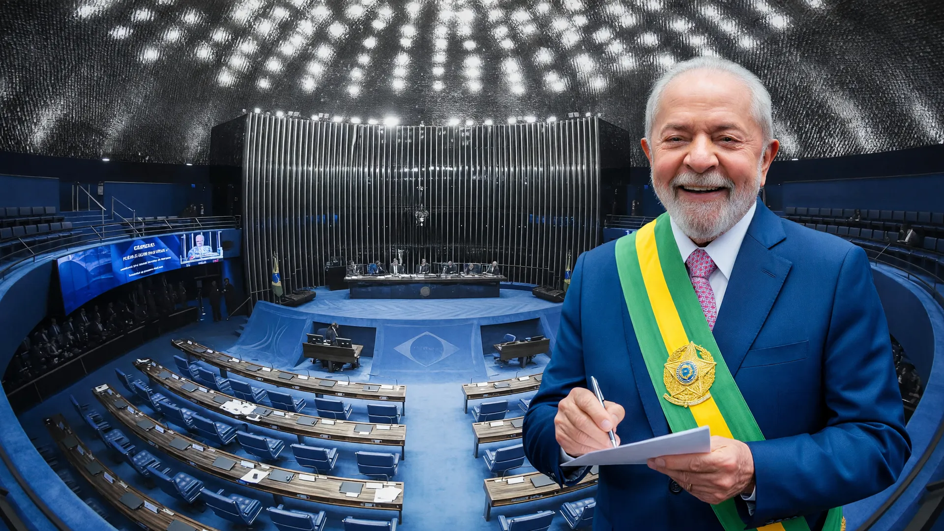 Senado Federal e Lula em composição sobre guarda compartilhada de pets divórcio