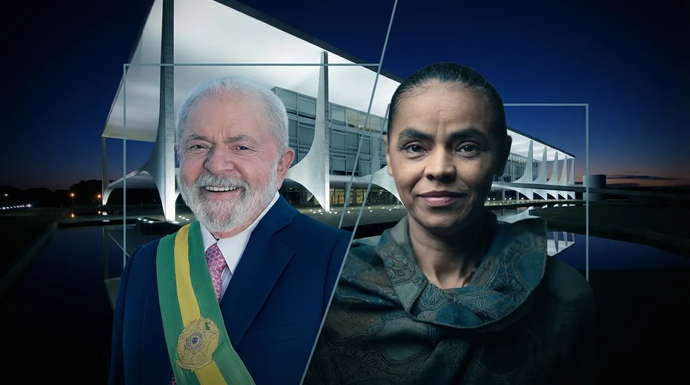 Lula e Marina Silva apresentam metas climáticas Brasil 2035 com Palácio do Planalto