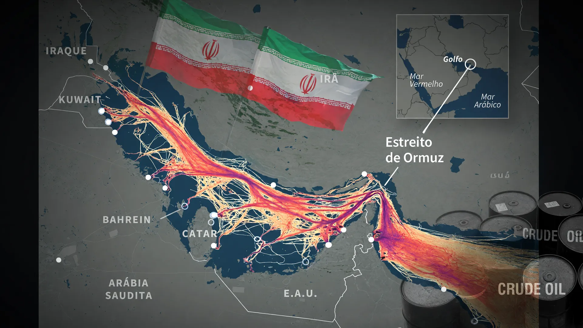 Morte Tangsiri e tensão no Estreito de Ormuz: bandeiras iranianas, fluxo de petróleo global em risco