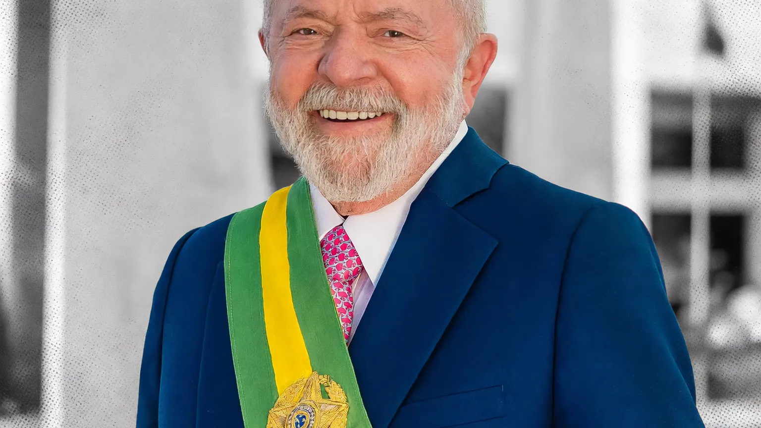 Retrato do presidente Lula anunciando programa hip-hop escolas públicas com aporte de R$ 340 milhões