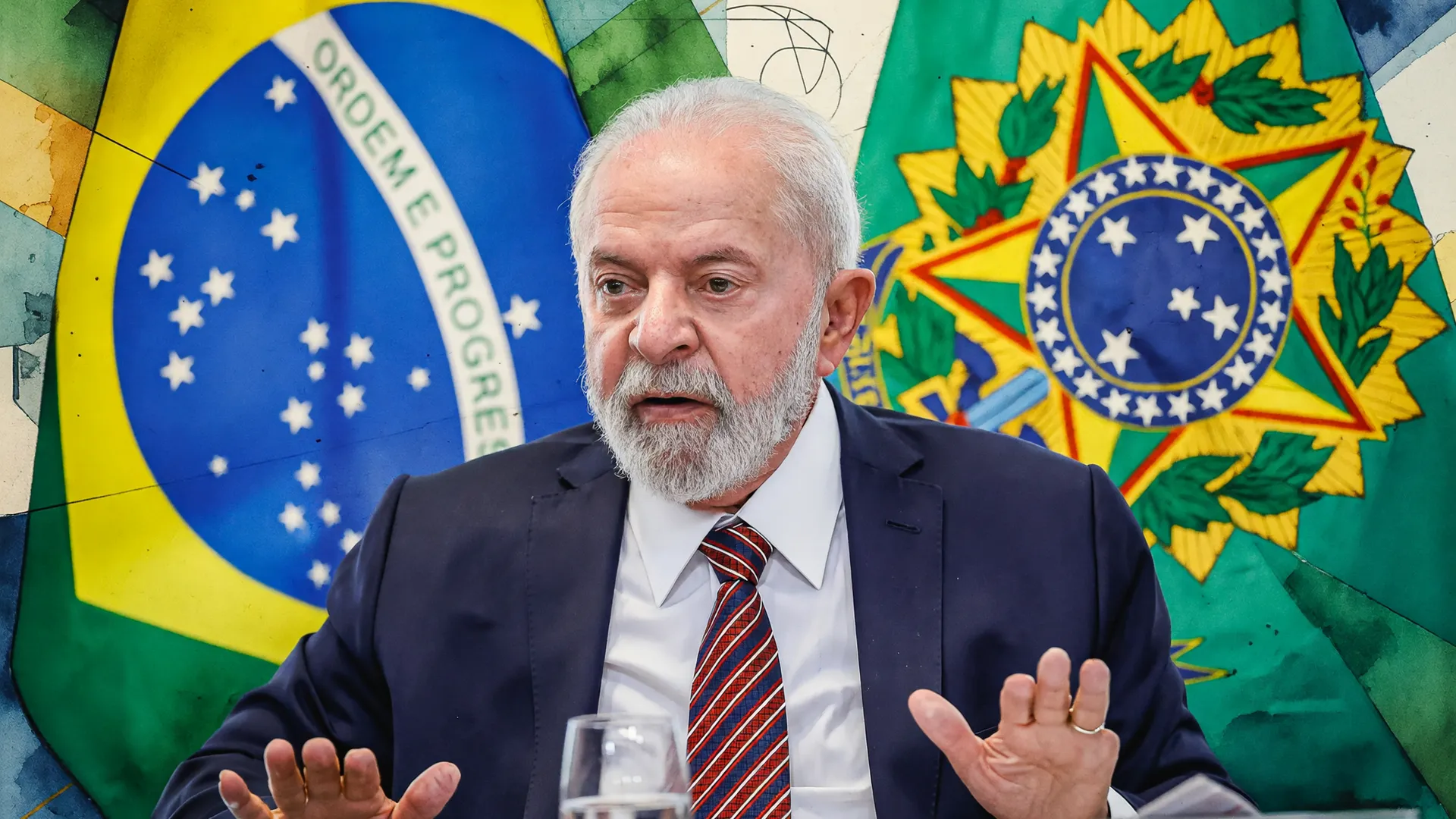Presidente Lula em retrato oficial anunciando reajuste benefícios servidores federais 2026