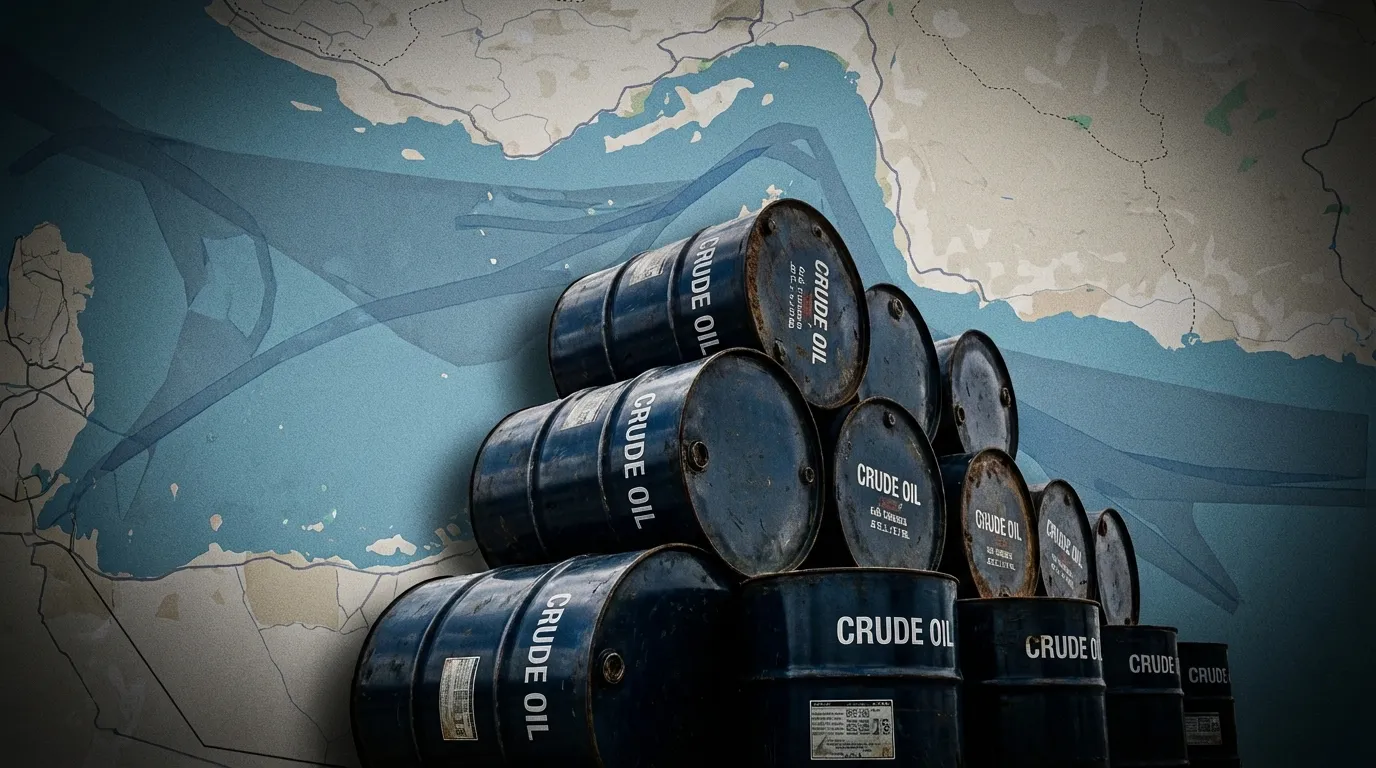 Visualização do impacto do Estreito de Ormuz e crise de petróleo no reajuste de passagens aéreas por querosene