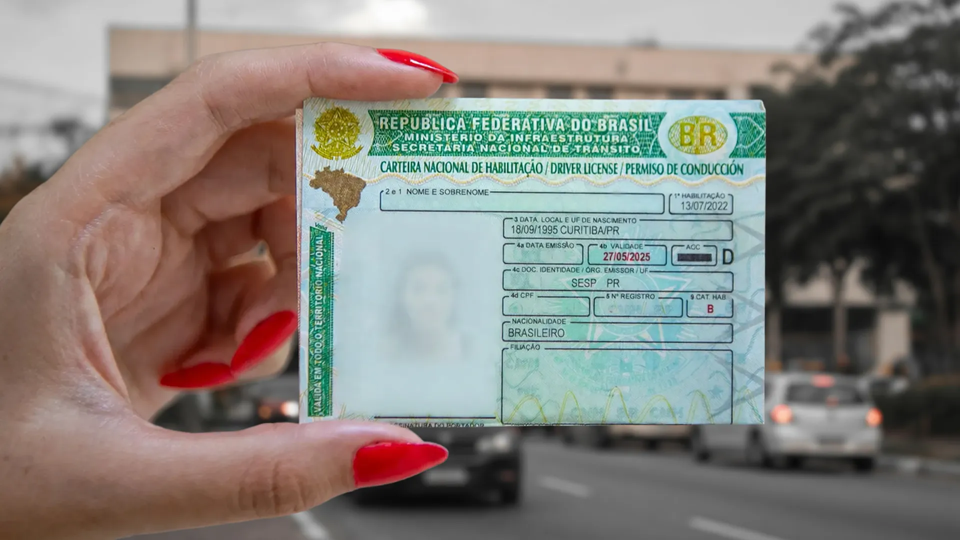 Carteira Nacional de Habilitação renovada automaticamente, gratuita para bom condutor