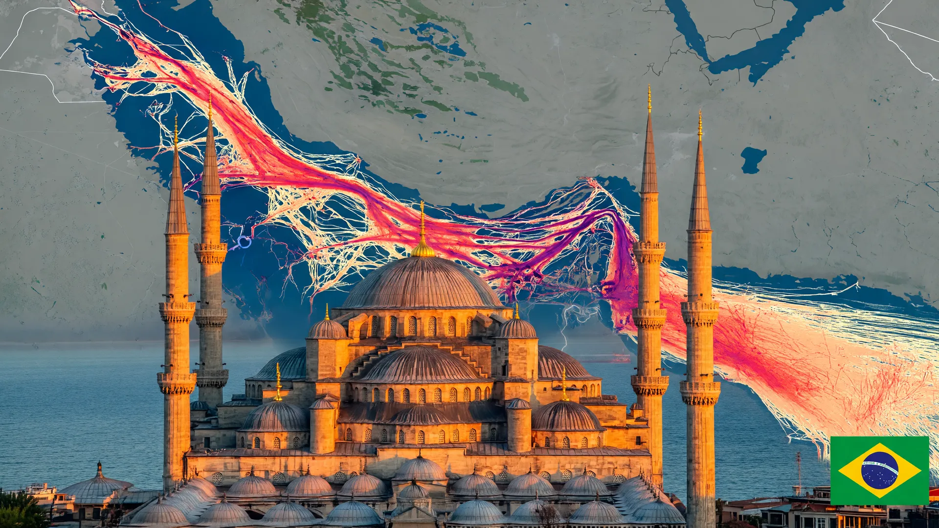 Rota alternativa agronegócio Estreito de Ormuz: parceria Brasil-Turquia