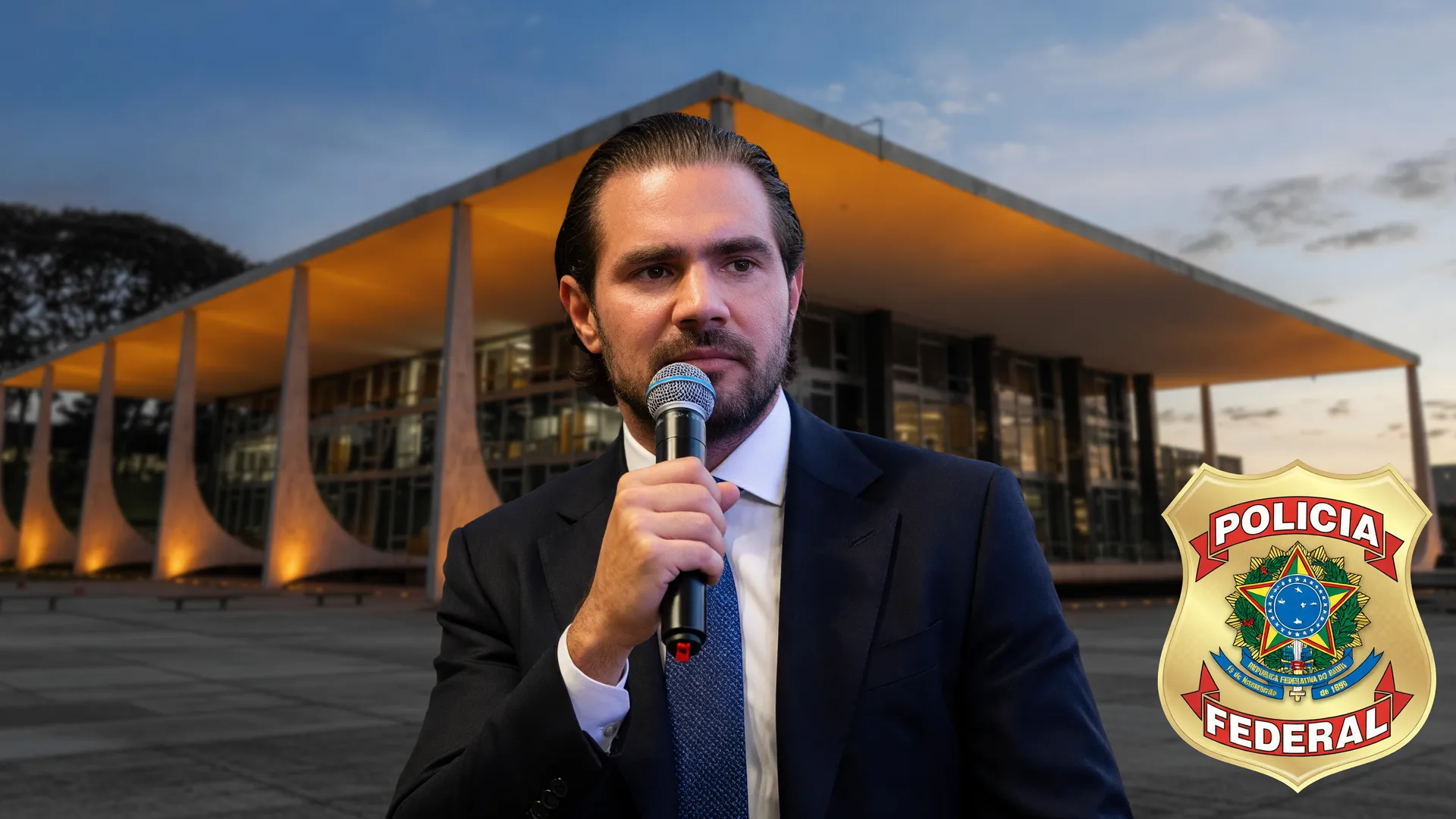 Daniel Vorcaro, banqueiro do Banco Master, transferência para PF em Brasília após delação