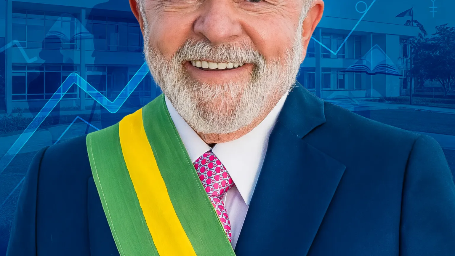 Lula em retrato oficial anunciando vagas para professores institutos federais 2026
