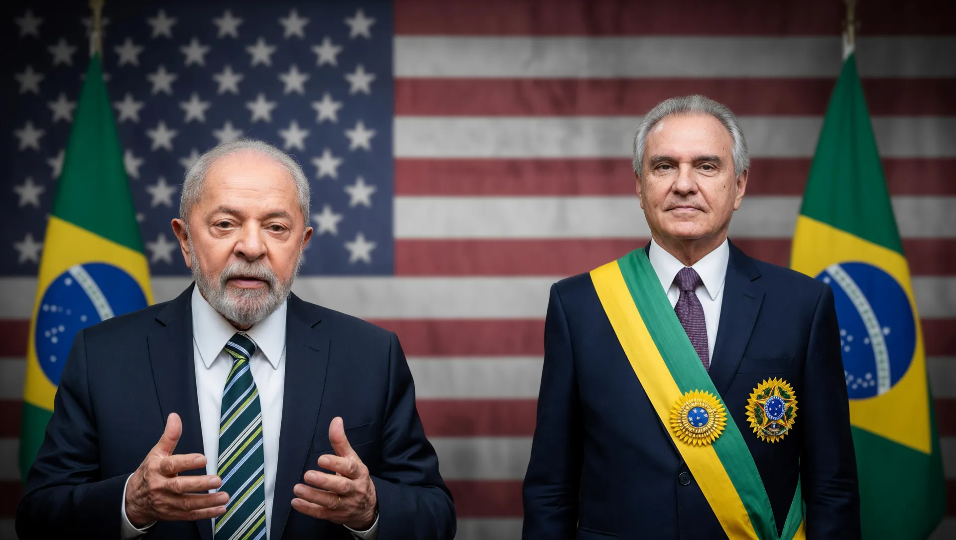 Lula e Ronaldo Caiado em confronto sobre acordo Goiás EUA terras raras inconstitucional