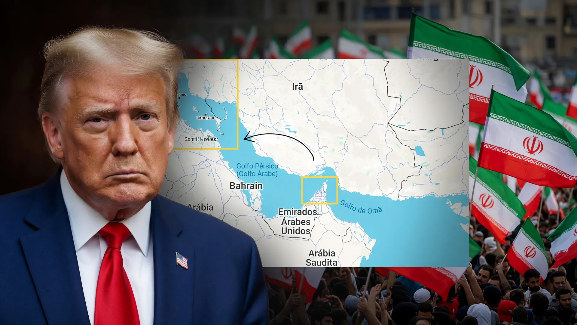 Irã ameaça fechar Estreito de Ormuz enquanto Trump intensifica bloqueio naval na região