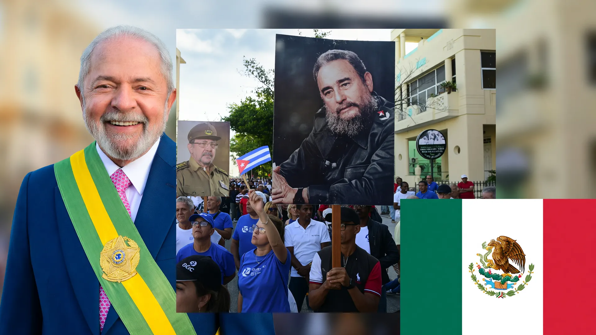 Brasil, México e Espanha defendem soberania de Cuba com apoio humanitário