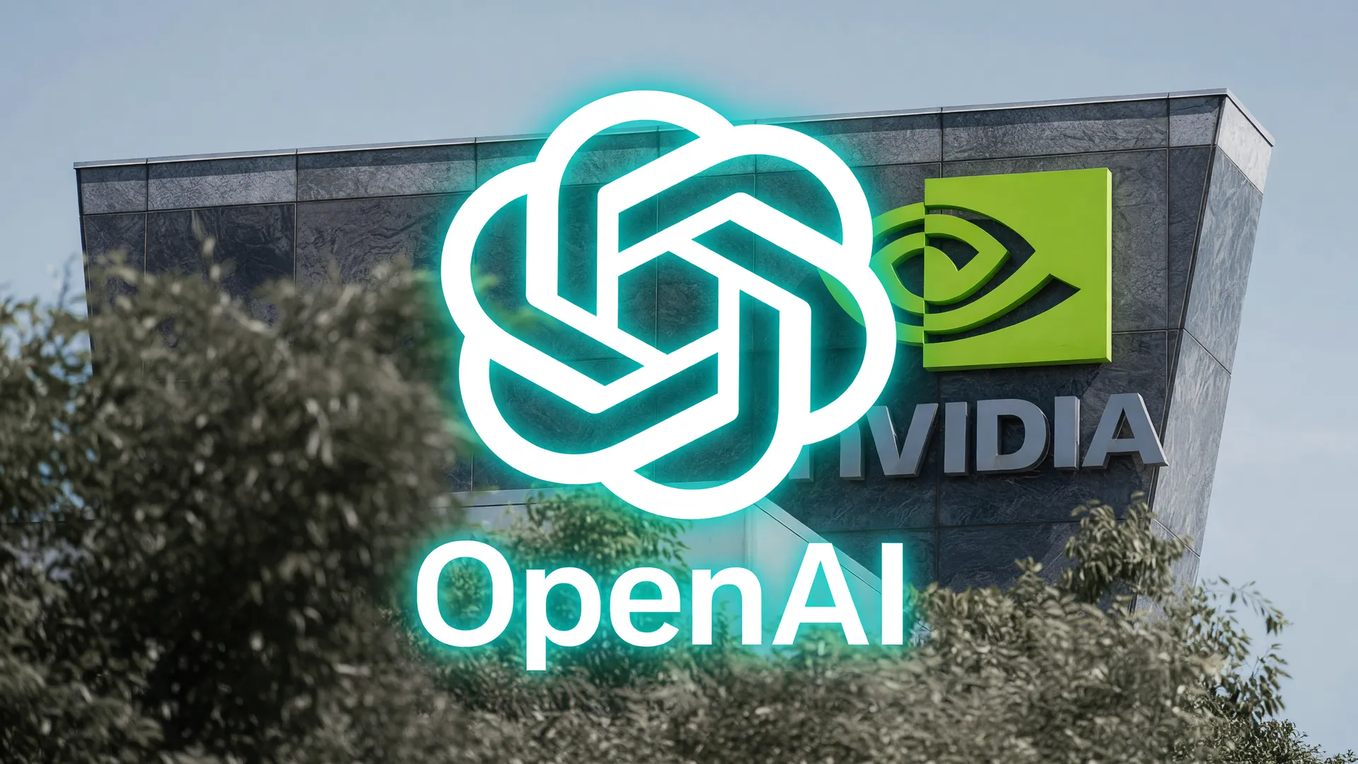 Logo OpenAI com efeito tech em composição editorial sobre a captação rodada financiamento IA