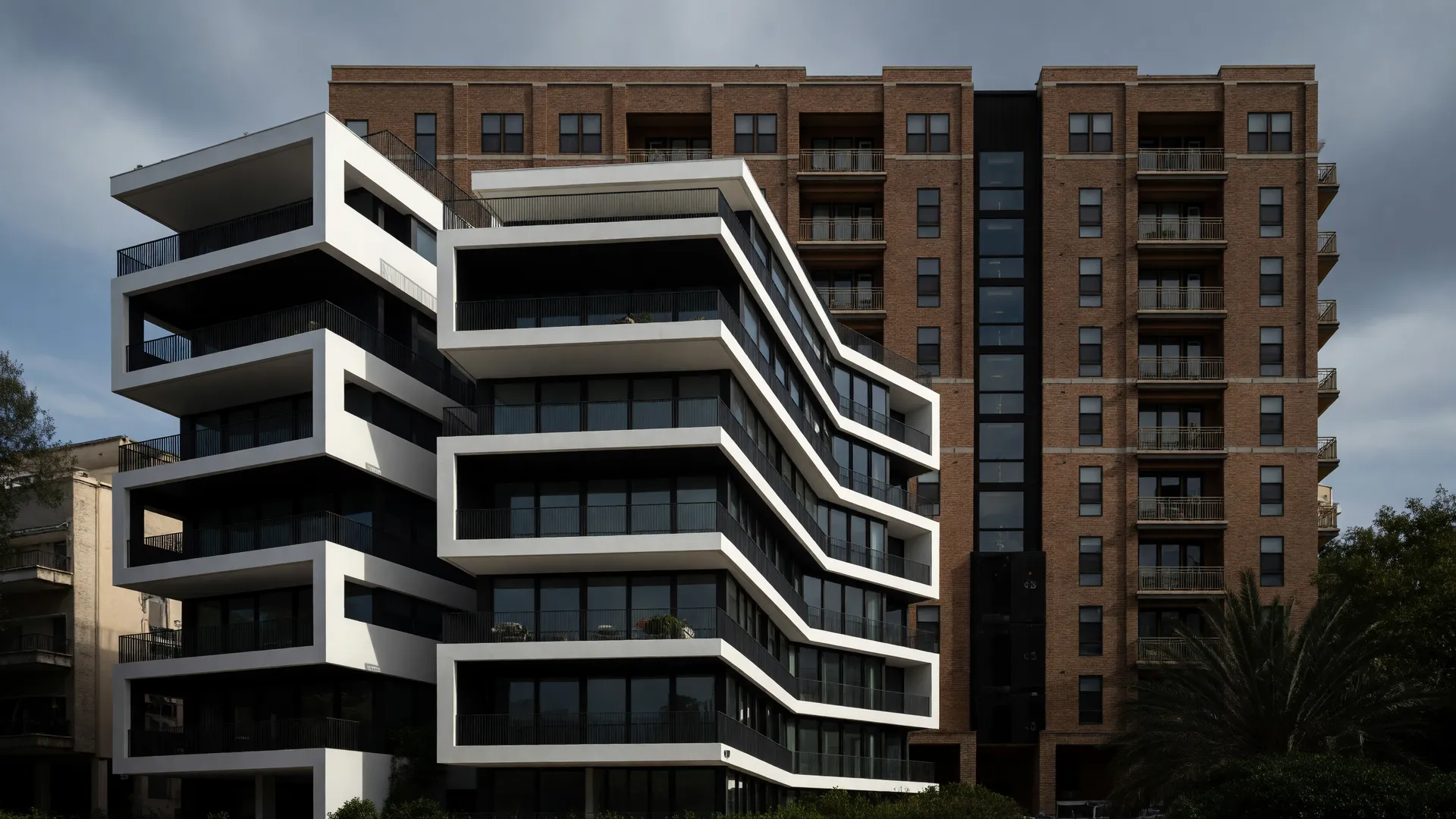 Edifícios residenciais brasileiros representando o crescimento do aluguel no Brasil e o impacto na moradia das famílias