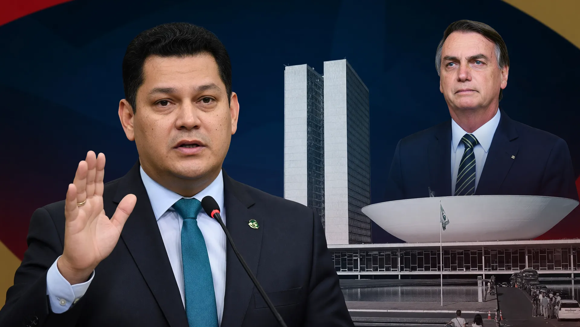 Alcolumbre em discurso no Congresso Nacional para desmembramento veto PL Dosimetria Lei Antifacção