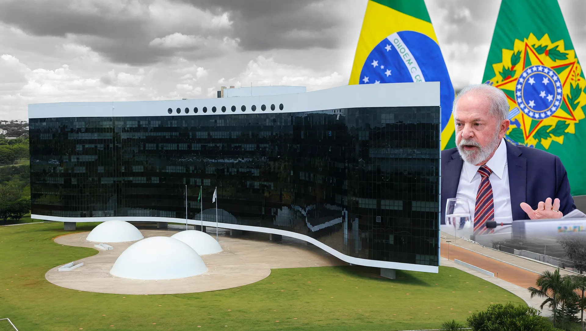 Tribunal Superior Eleitoral com apoio presidencial garantindo eleições brasileiros no exterior 2026