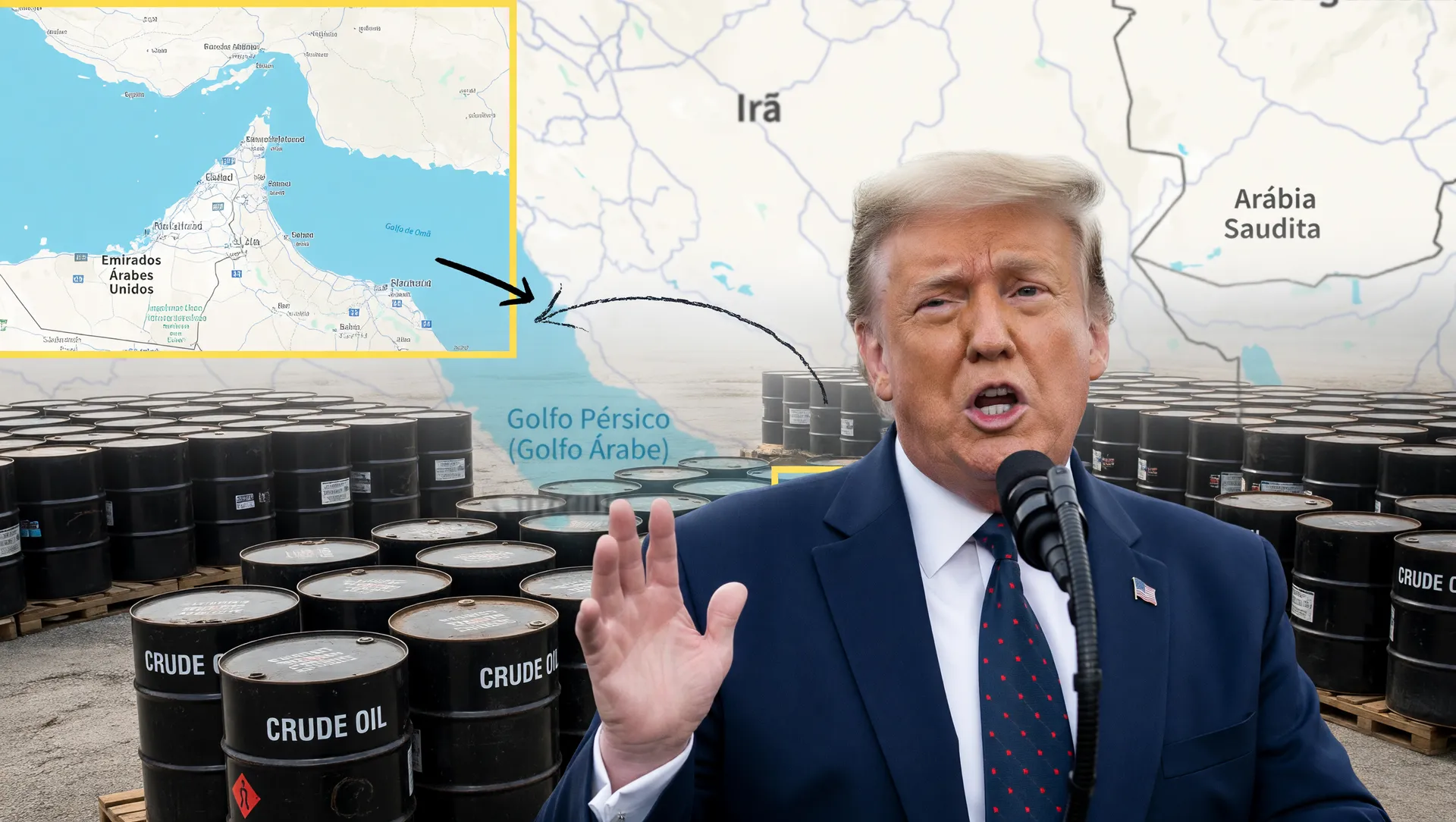 Emirados Árabes Unidos saem da Opep: Trump celebra a saída em contexto de tensões regionais