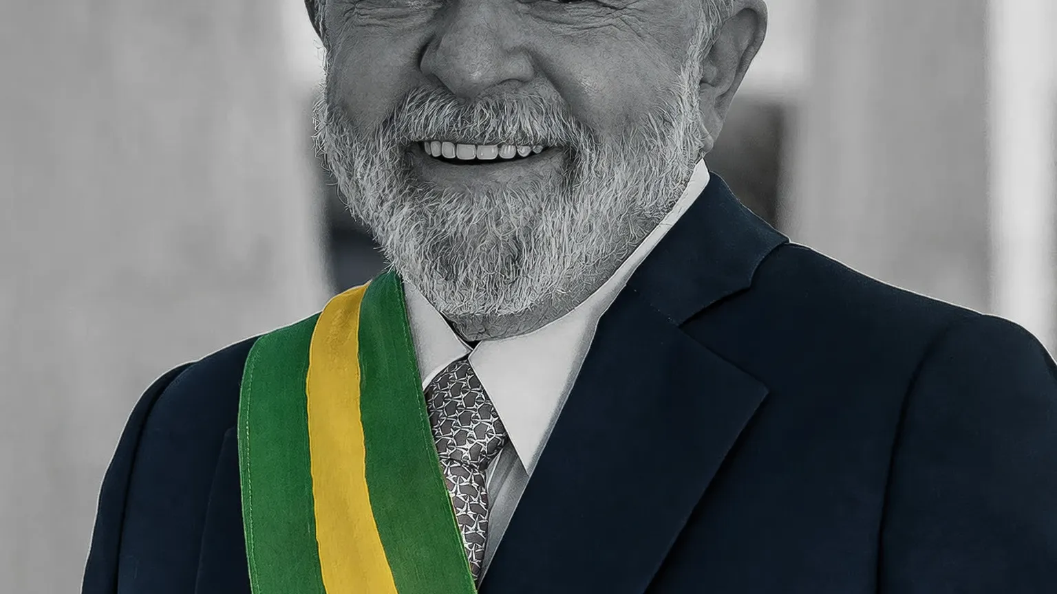 Lula com faixa presidencial verde-amarela: símbolo de responsabilidade na execução de emendas obrigatórias do primeiro semestre 2026