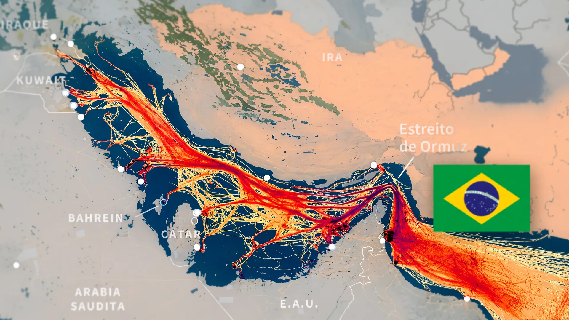 Exportações de carne bovina impactadas pela guerra: Estreito de Ormuz bloqueado