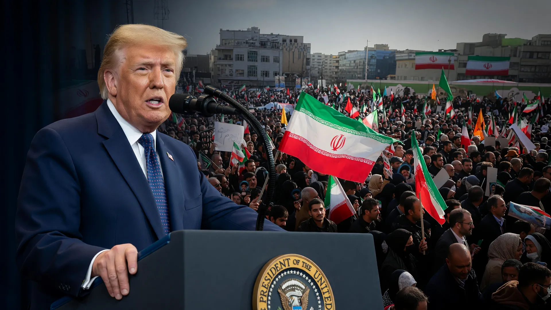 Impasse diplomático: Trump e Irã em disputa sobre urânio enriquecido acordo