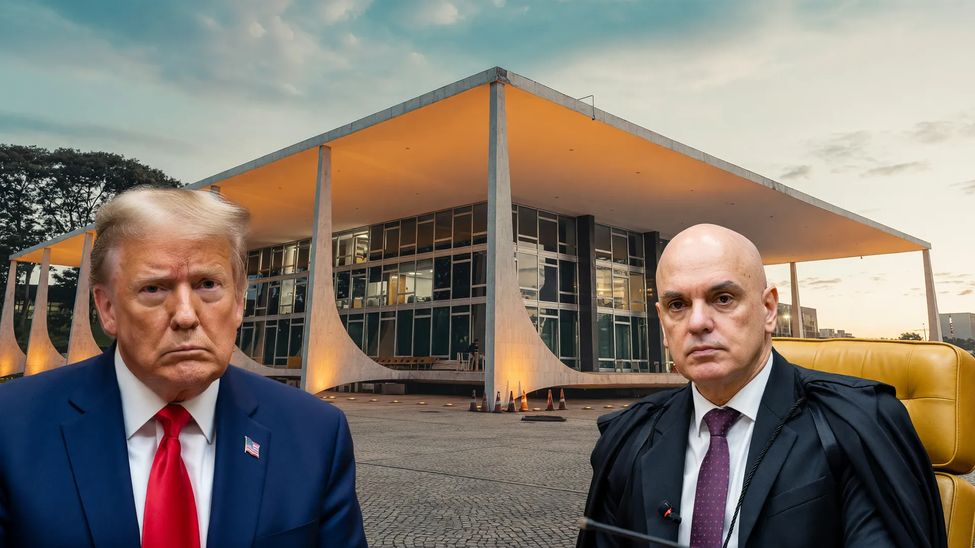 Pressão internacional: Lei Magnitsky retomada contra Moraes, composição com STF e Trump