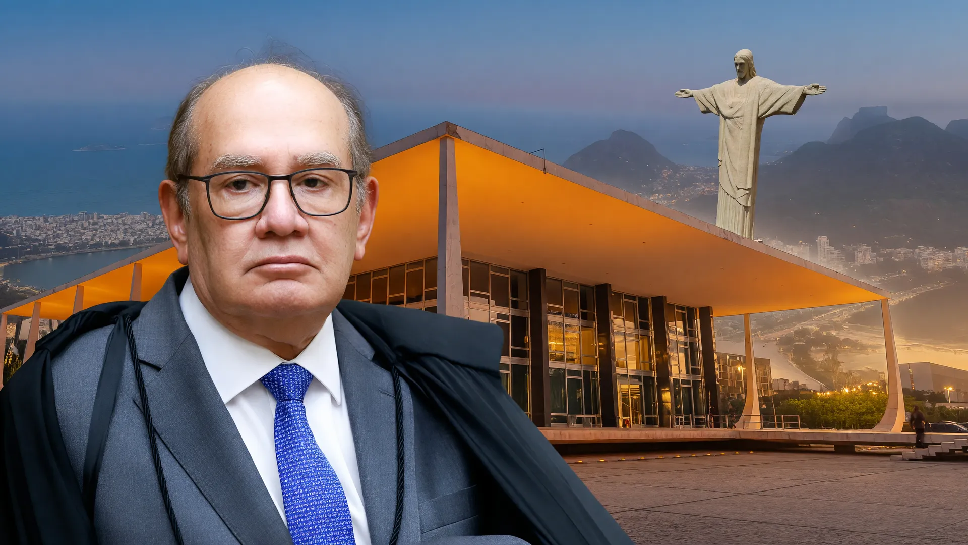 Gilmar Mendes em audiência no STF revelando suposta mesada de bicheiros a deputados do Rio