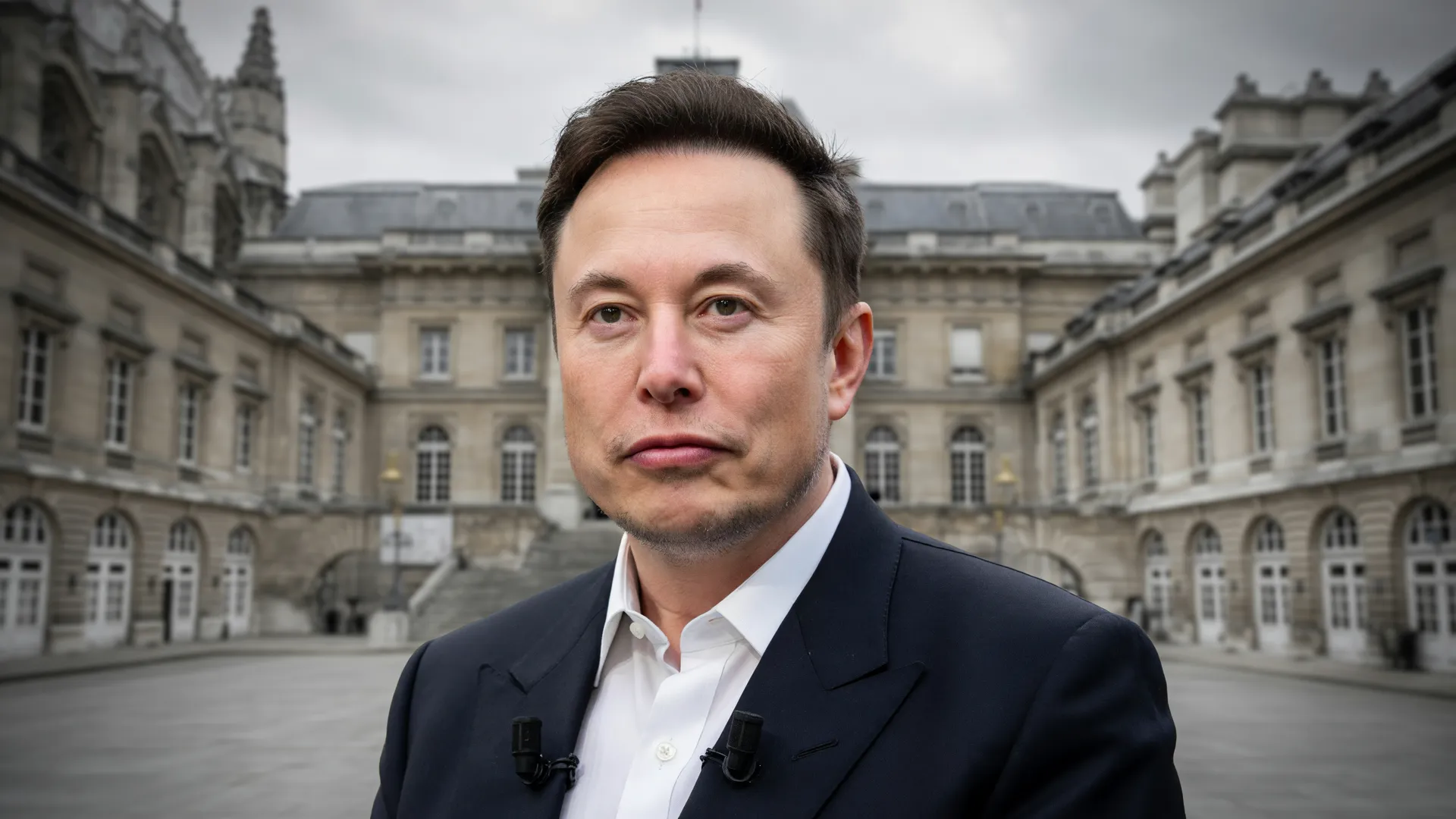 Elon Musk e Palais de Justice em Paris - Musk depoimento investigação X França