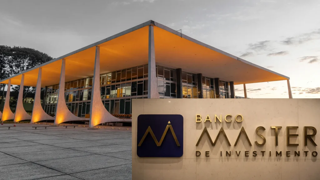 STF e Banco Master em composição editorial sobre escândalo de Nunes Marques jato