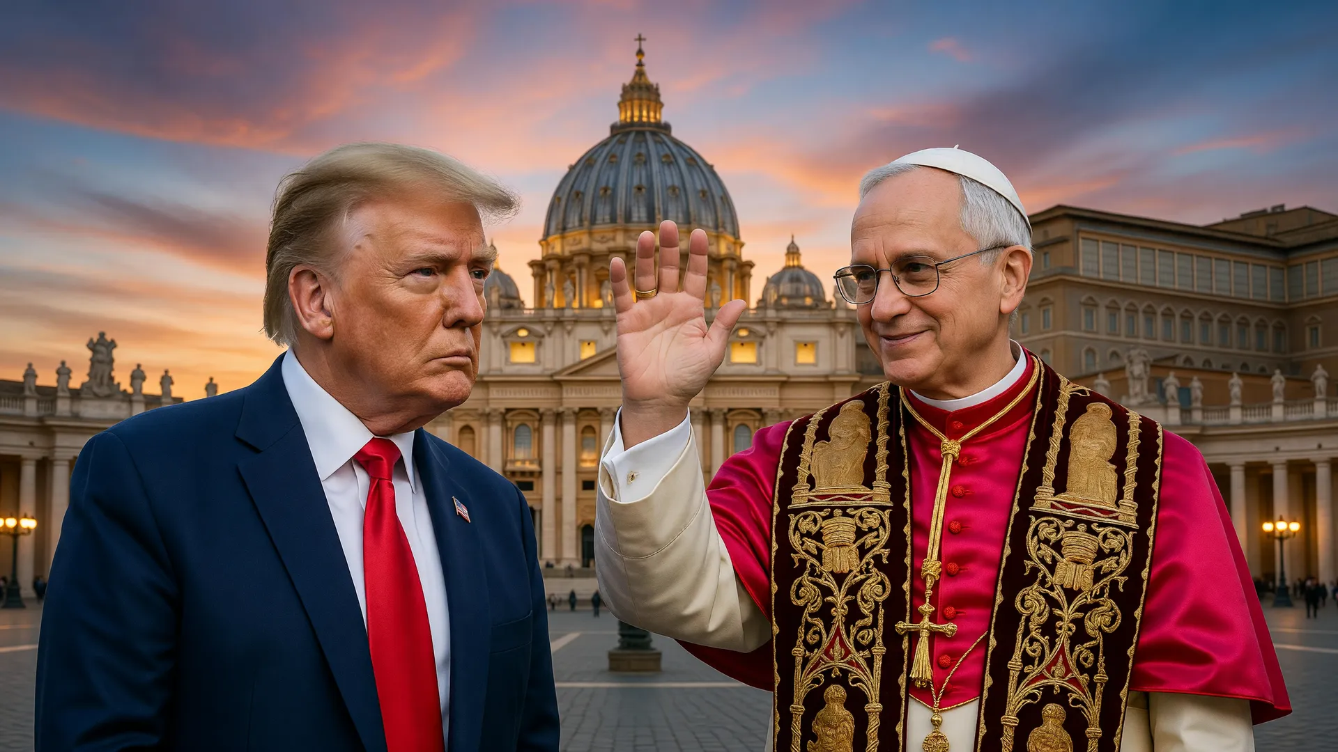 Papa Leão XIV alerta sobre democracia e tirania da maioria frente ao Vaticano e Donald Trump em confronto institucional