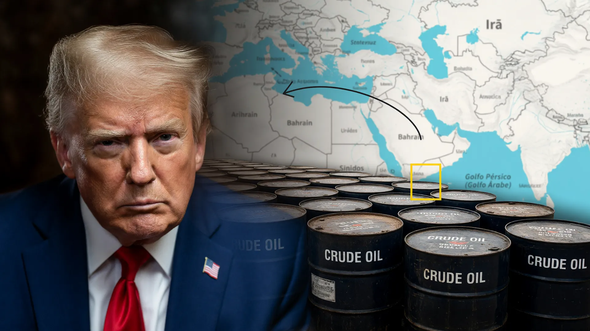 Trump, ultimato ao Irã e barris de petróleo em alta: o impacto Brent