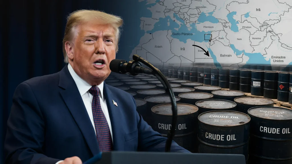 Trump ameaça Irã sobre petróleo: queda em negociações cessar-fogo no Ormuz