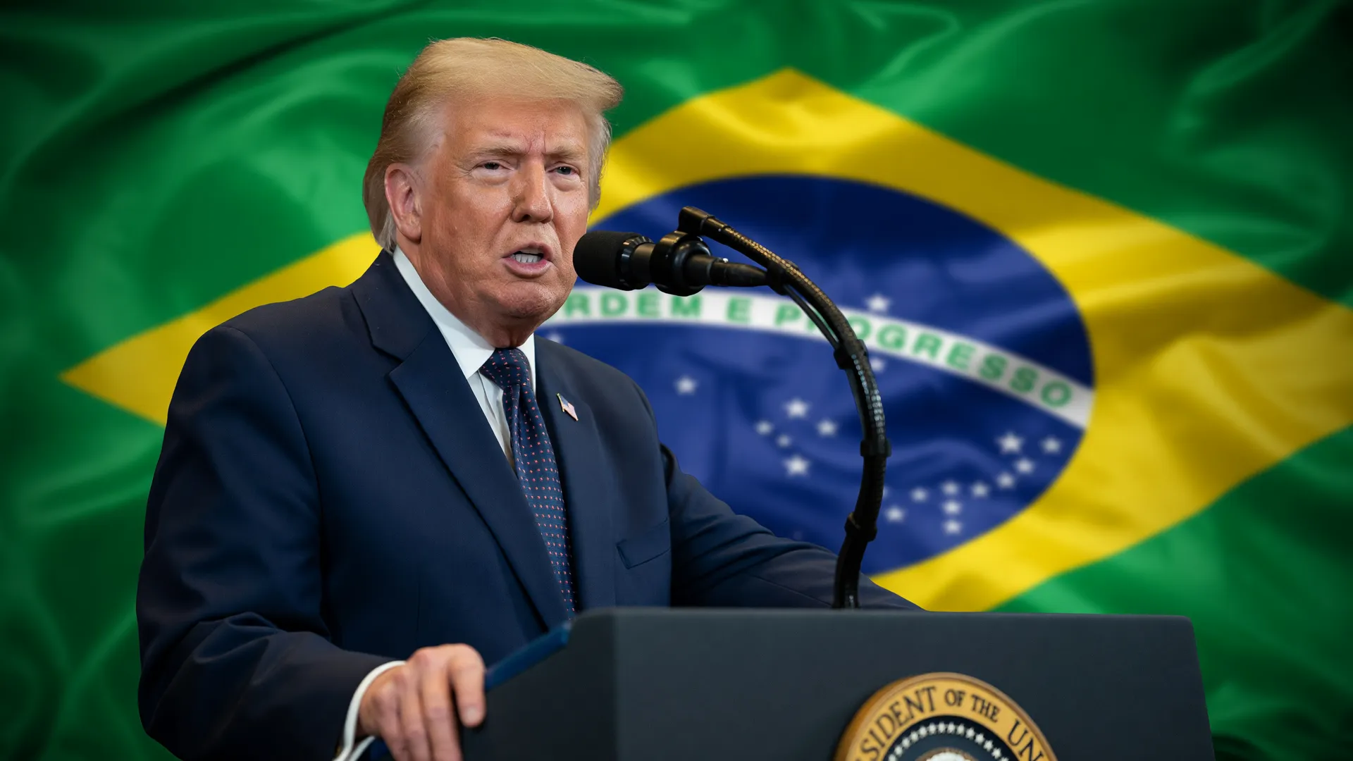 Pix representa desvantagem para empresas americanas segundo relatório Trump sobre economia brasileira