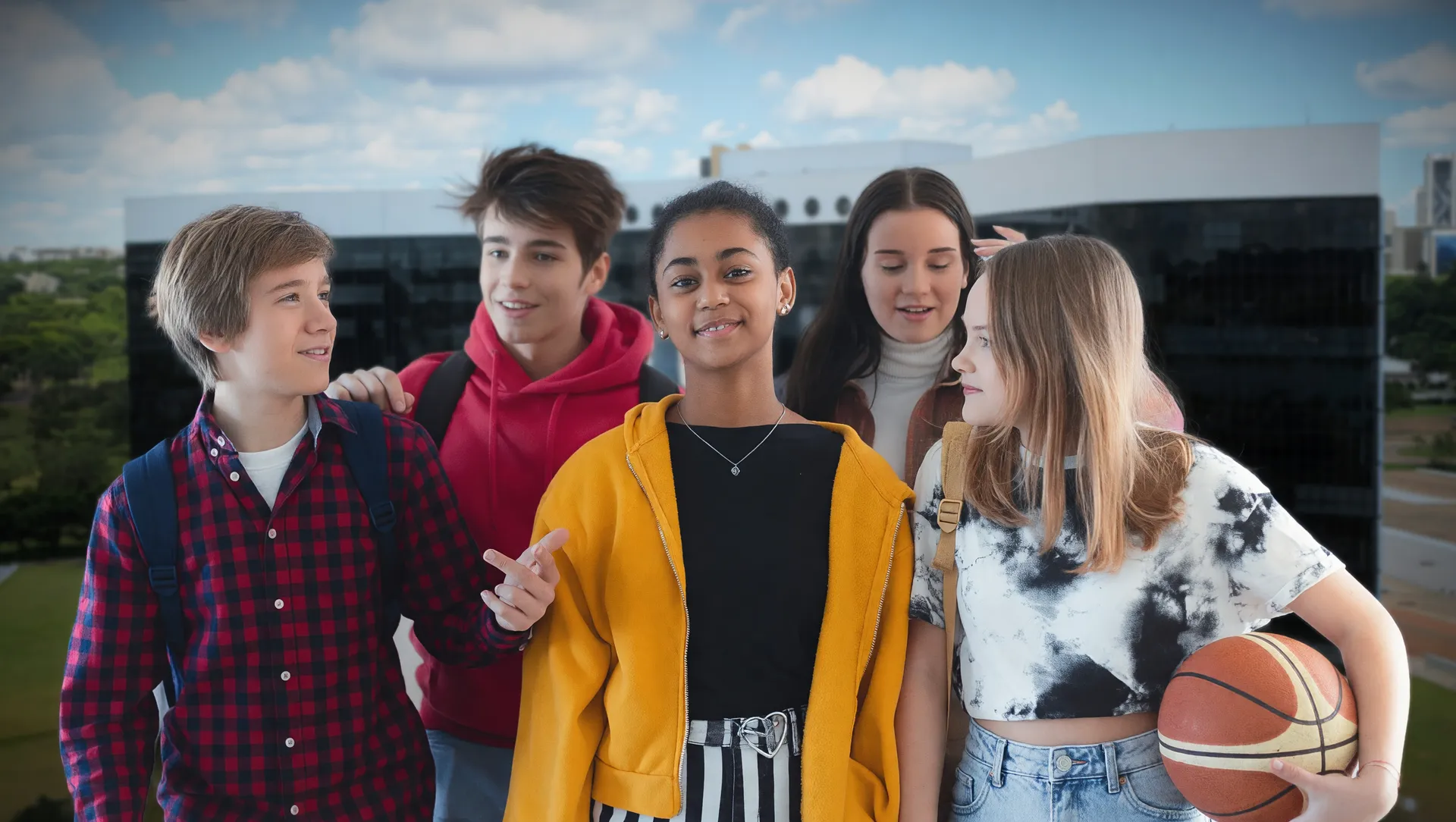 Adolescentes representando urgência do prazo título de eleitor 2026 com TSE