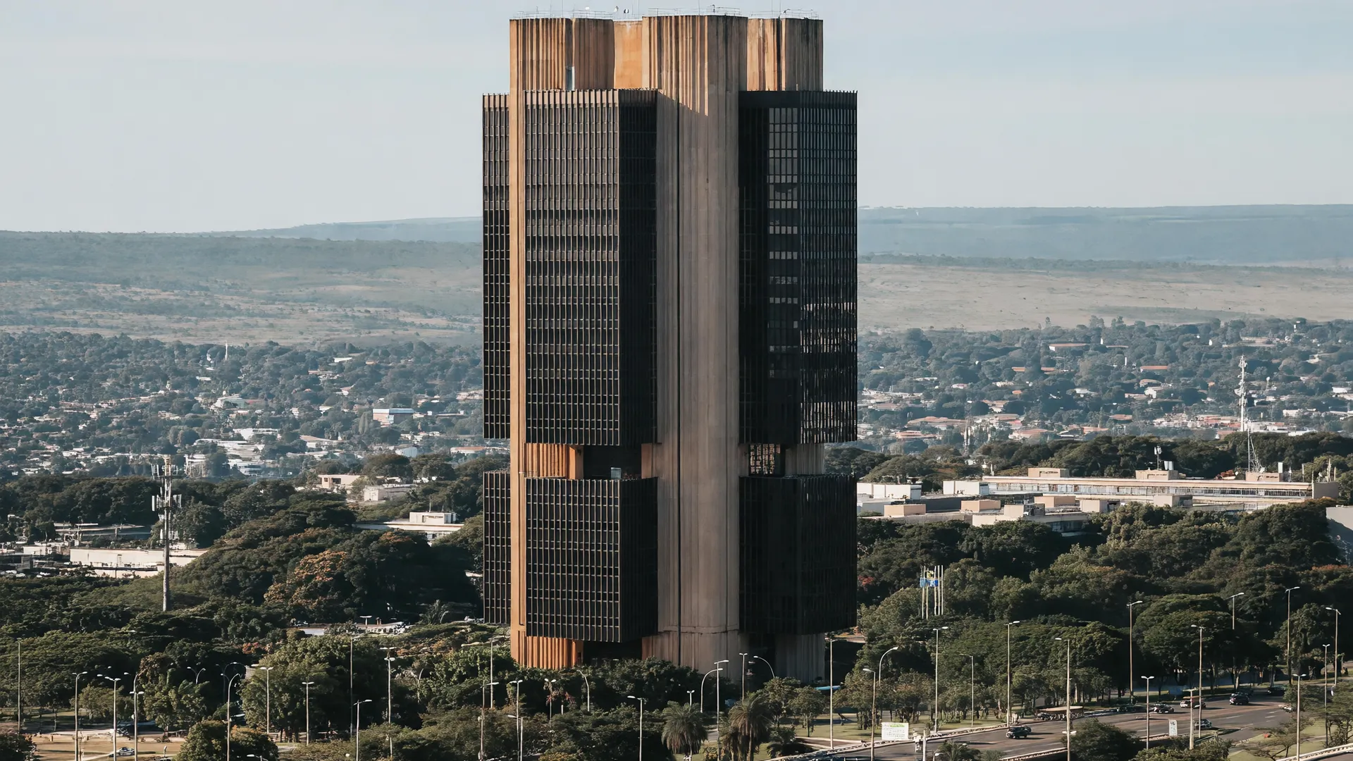 Banco Central em Brasília, instituição que divulga a prévia PIB fevereiro com crescimento da economia brasileira