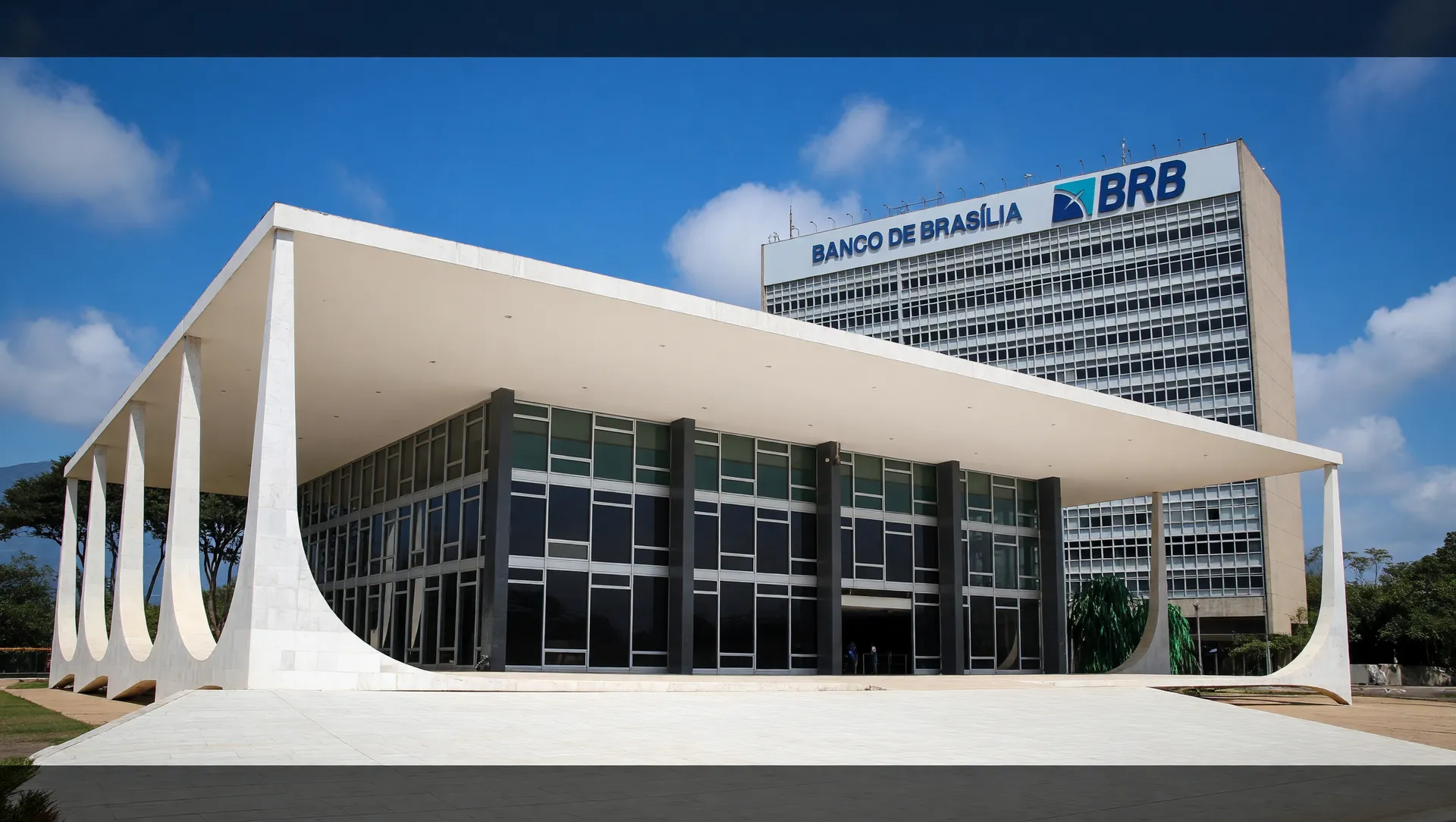 Fachada do STF e prédio do BRB em composição editorial sobre prisão preventiva Banco Master