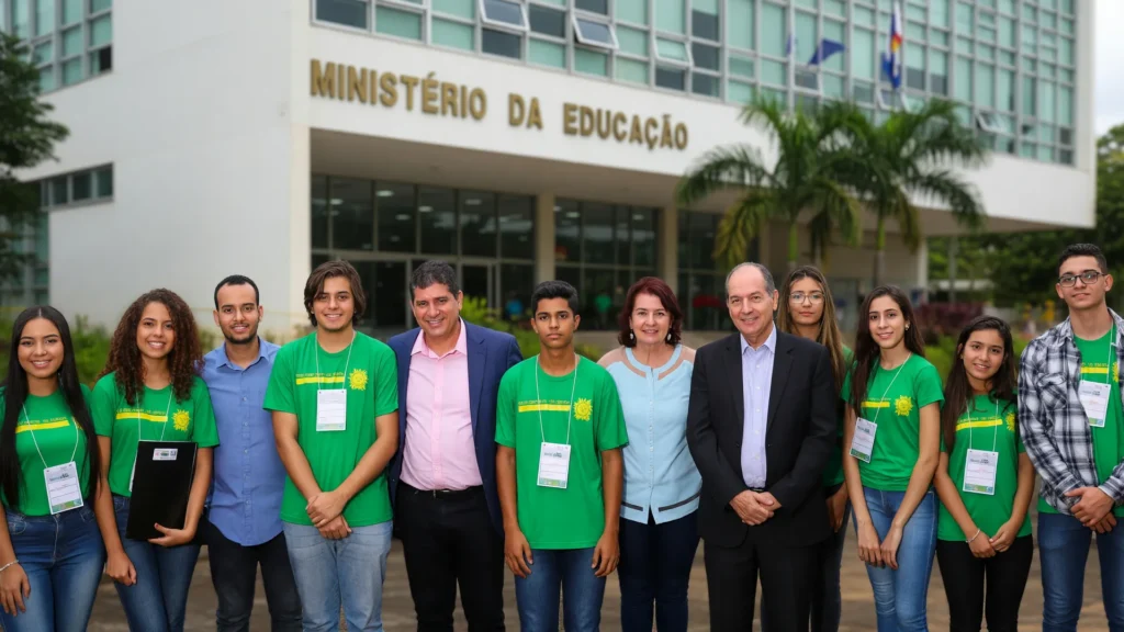 Juventude protagonista em grêmio estudantil através do programa Participa Jovem do MEC