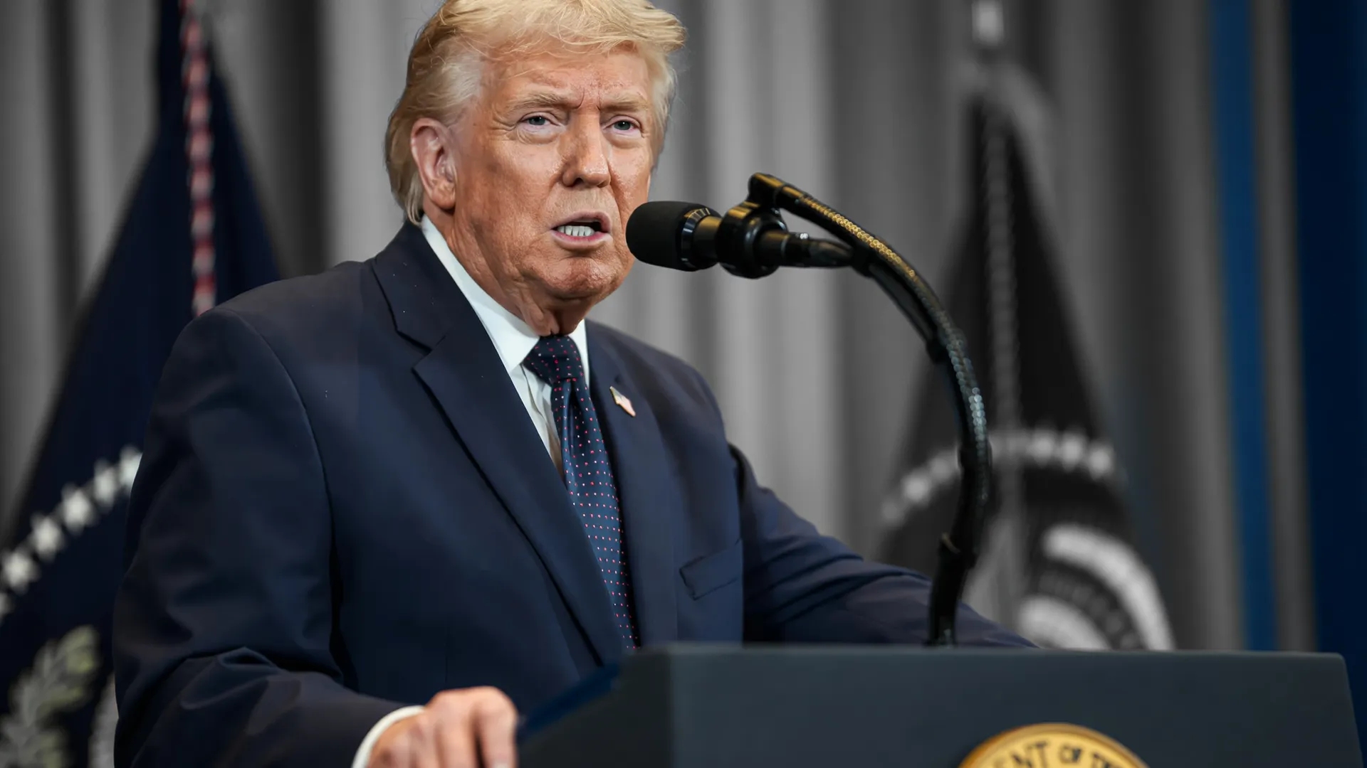 Trump avisa empresas sobre reembolso tarifas no sistema CAPE