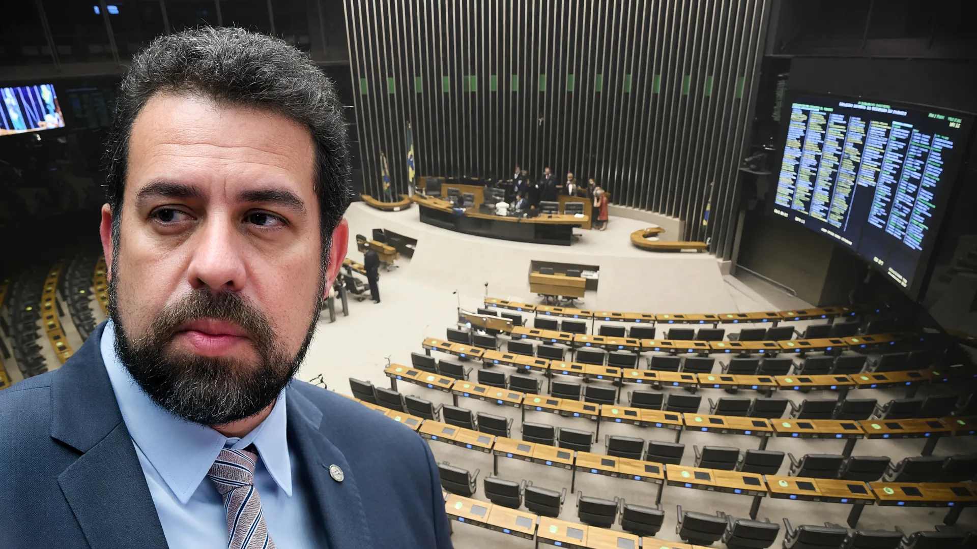 Guilherme Boulos debatendo regulamentação trabalho por aplicativo em contexto de decisão governamental