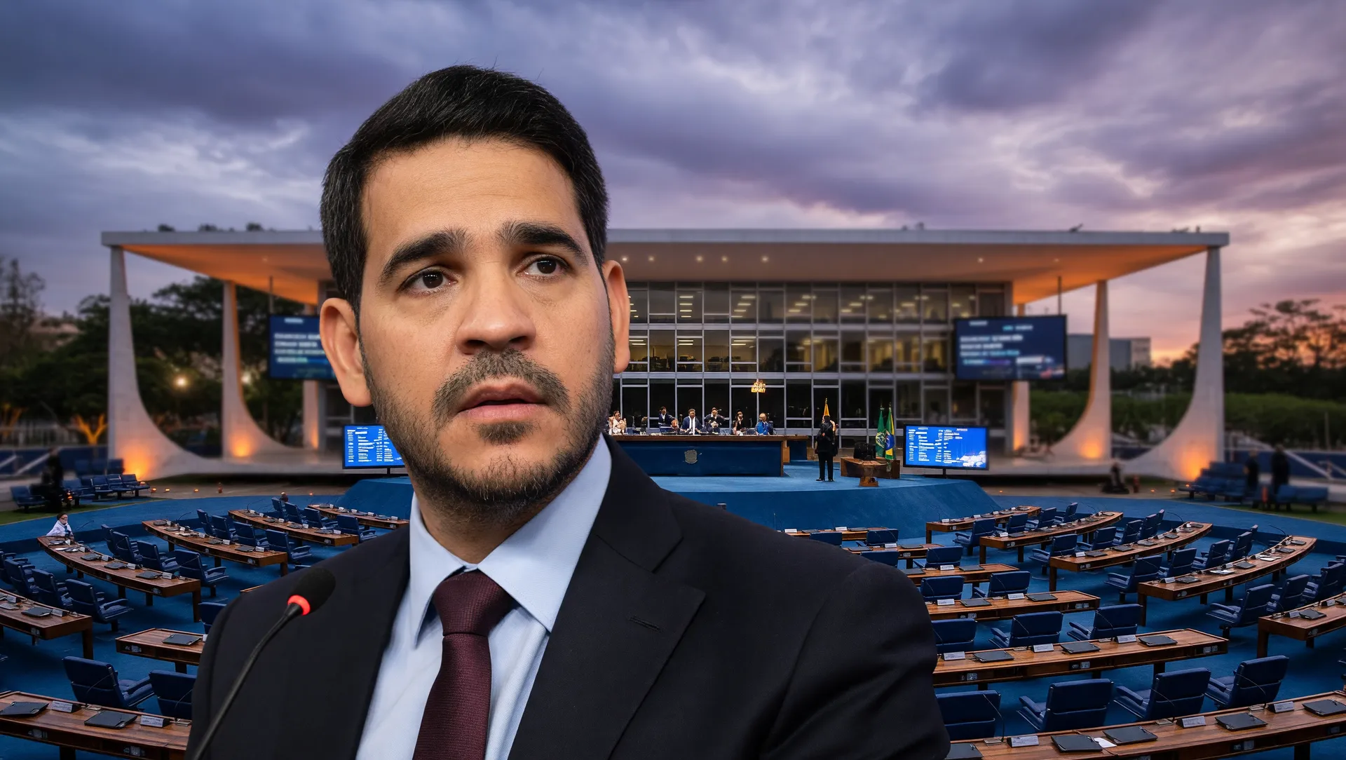 Sabatina de Messias no STF com votação apertada no Senado Federal durante sessão tensa