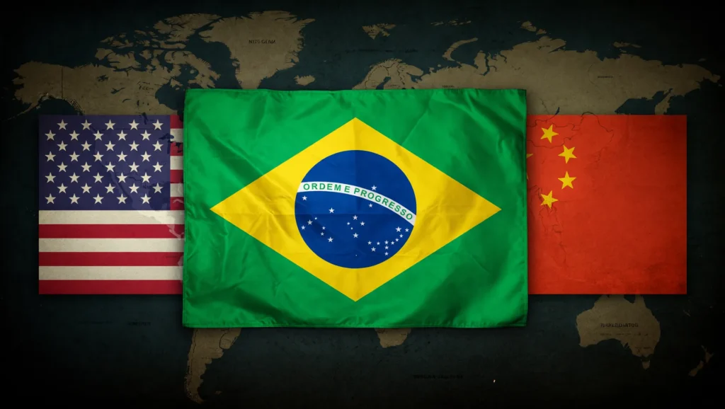 Brasil entre EUA e China: negociação sobre soberania digital Brasil inteligência artificial