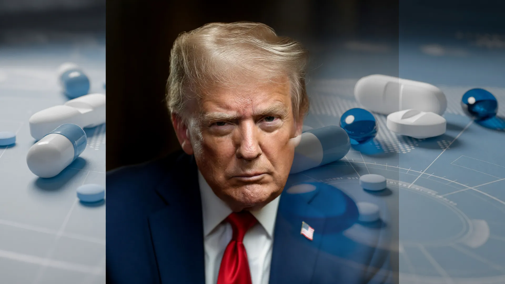 Tarifas Trump medicamentos importados: visualização do impacto econômico na indústria farmacêutica