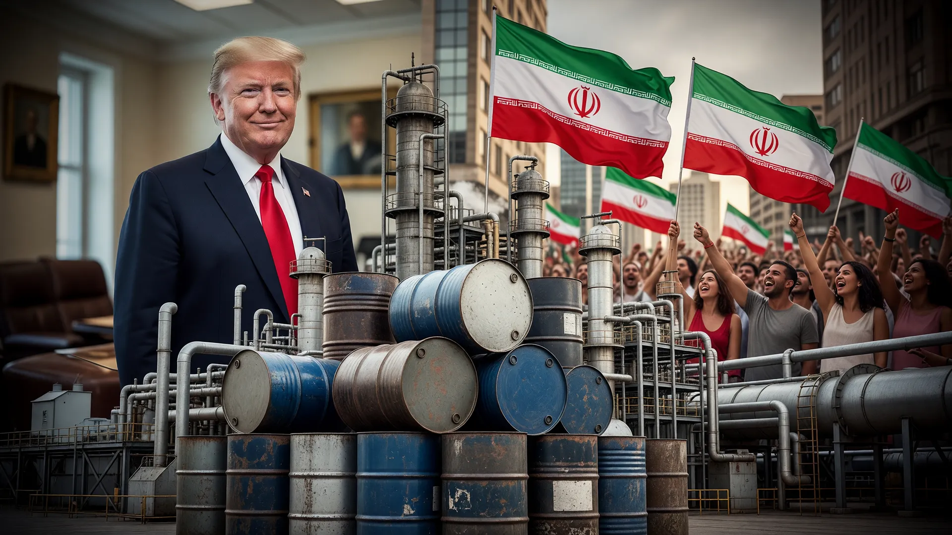 Acordo EUA e Irã impulsiona queda no preço de petróleo e estabilidade no Oriente Médio