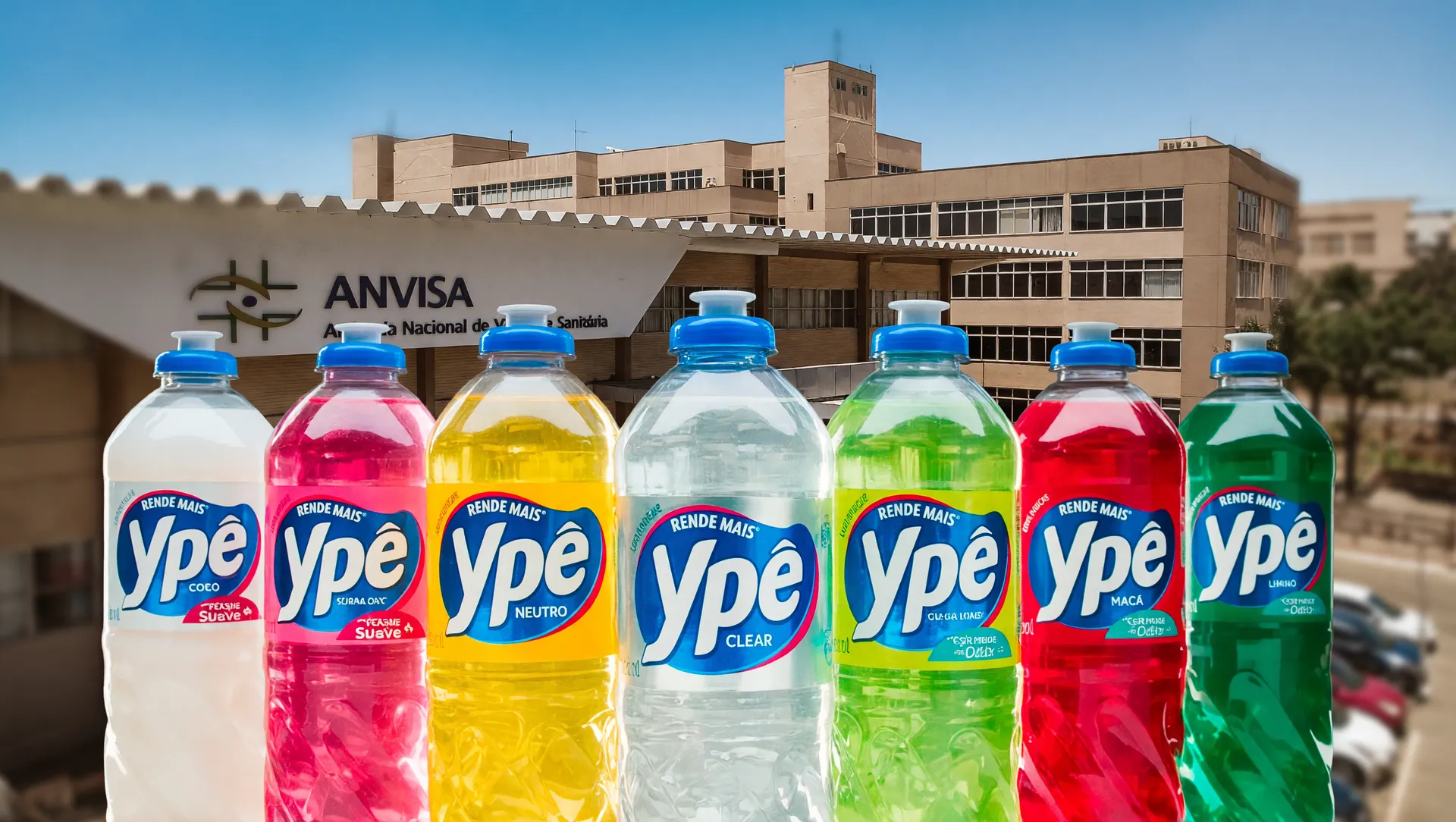Anvisa libera: produtos Ypê em frascos coloridos de limpeza retomam circulação no mercado