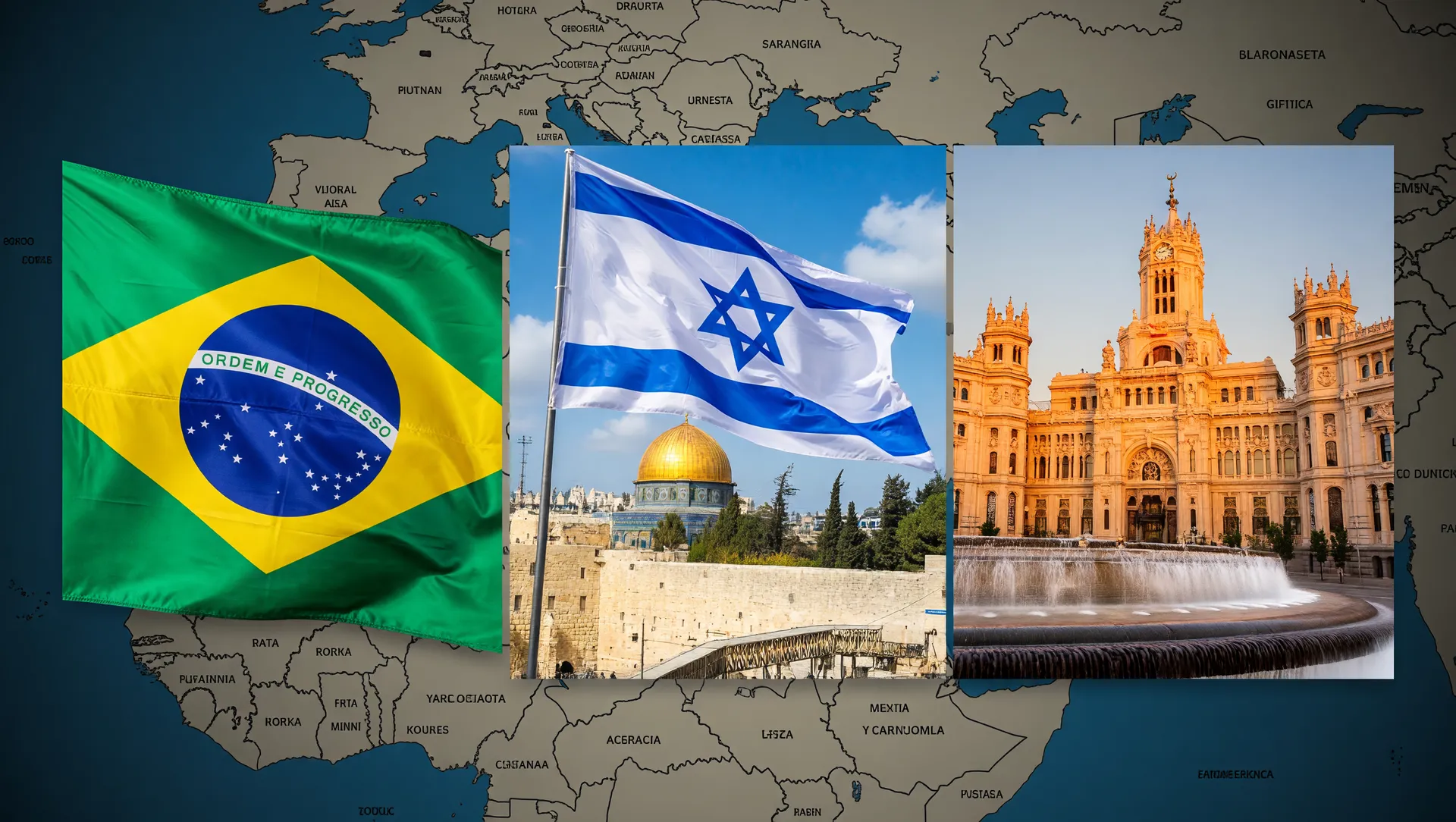 Confronto diplomático: Brasil, Espanha exigem libertação de cidadãos detidos por Israel em águas internacionais