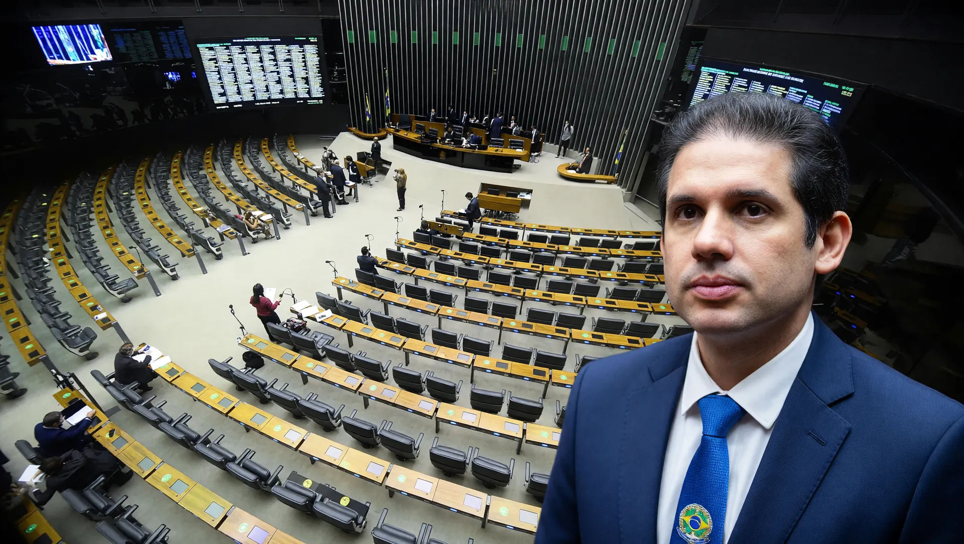 Plenário da Câmara em sessão da comissão especial PEC escala 6x1