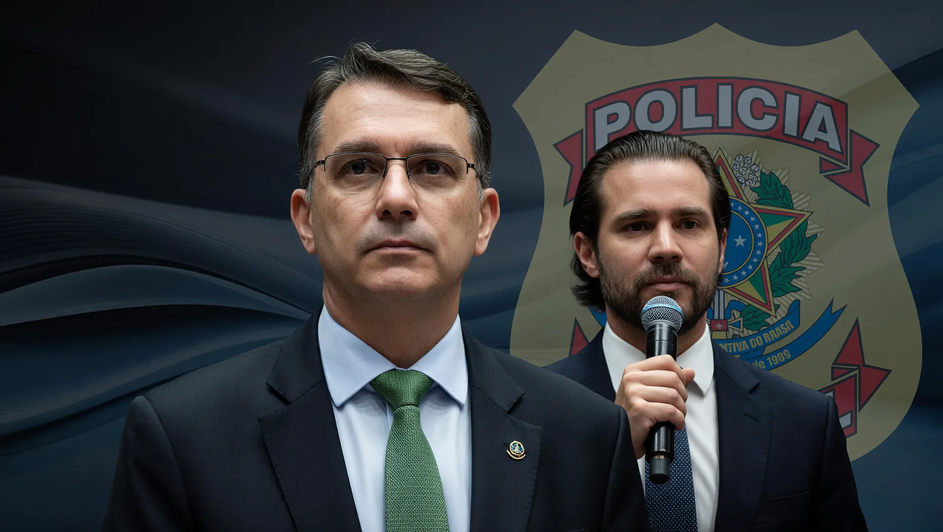 Flávio questiona ligação PT em CPI Banco Master durante operação Polícia Federal