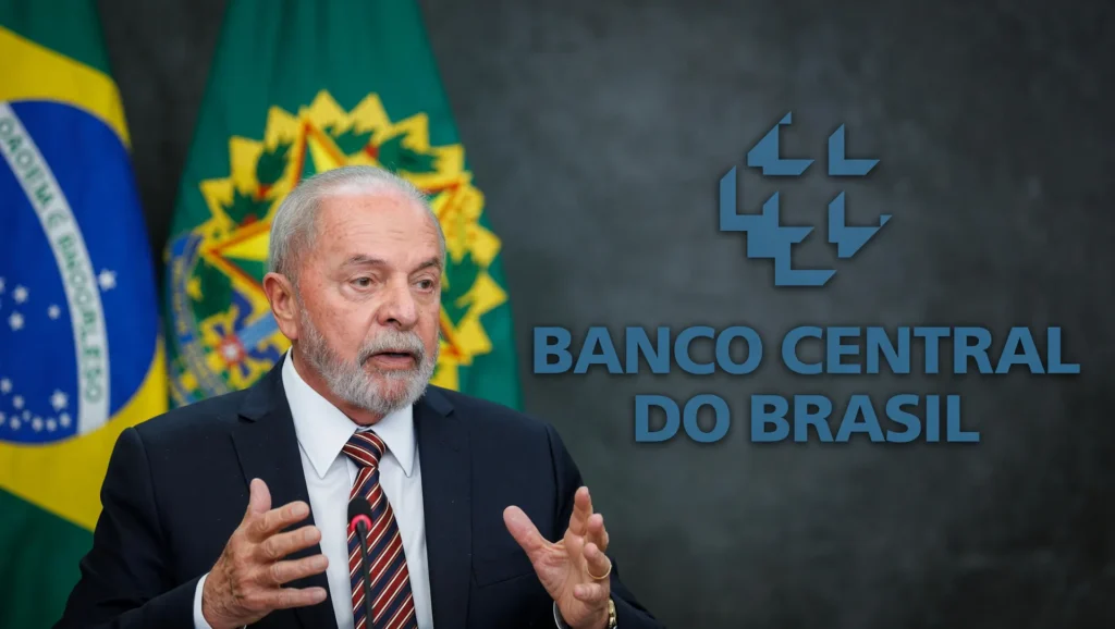 Presidente Lula e Banco Central: crédito direcionado eleva Selic Brasil em política monetária