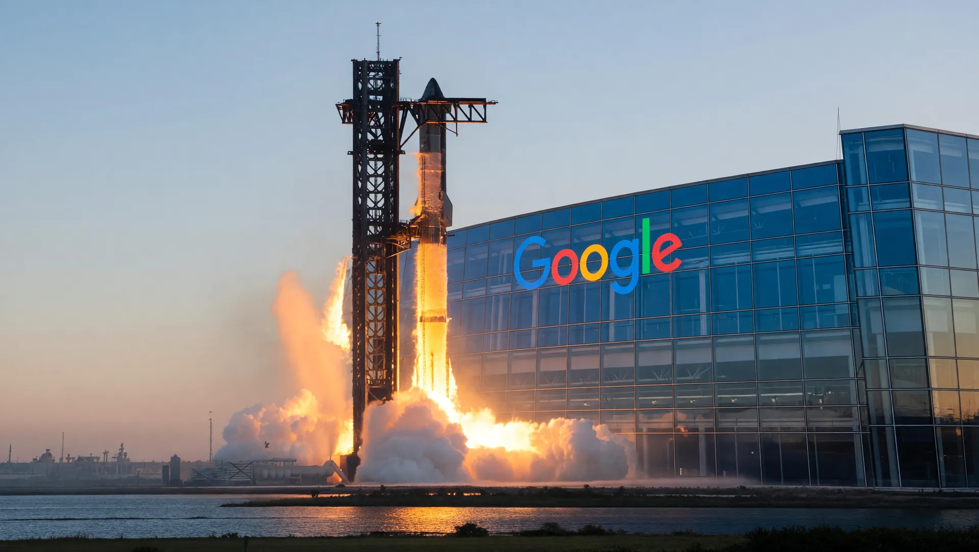 Google e SpaceX desenvolvem data centers orbitais inteligência artificial com satélites TPU no espaço