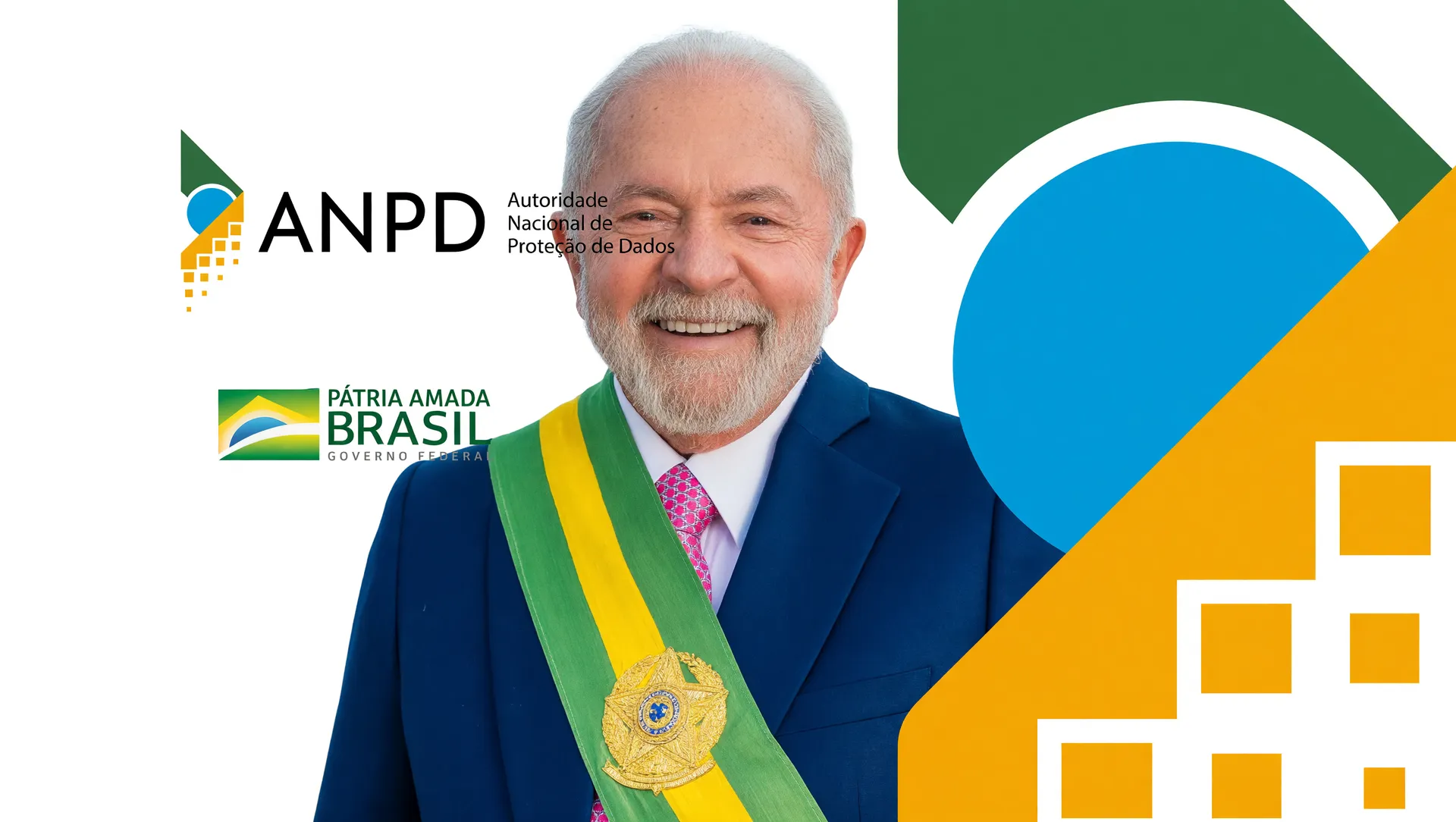 Lula em retrato presidencial com decretos de regulação para big techs supervisionados pela ANPD