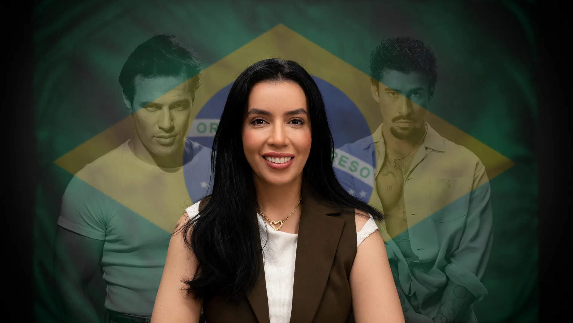Contraste retratando a desigualdade salarial de mulheres negras no mercado de trabalho brasileiro