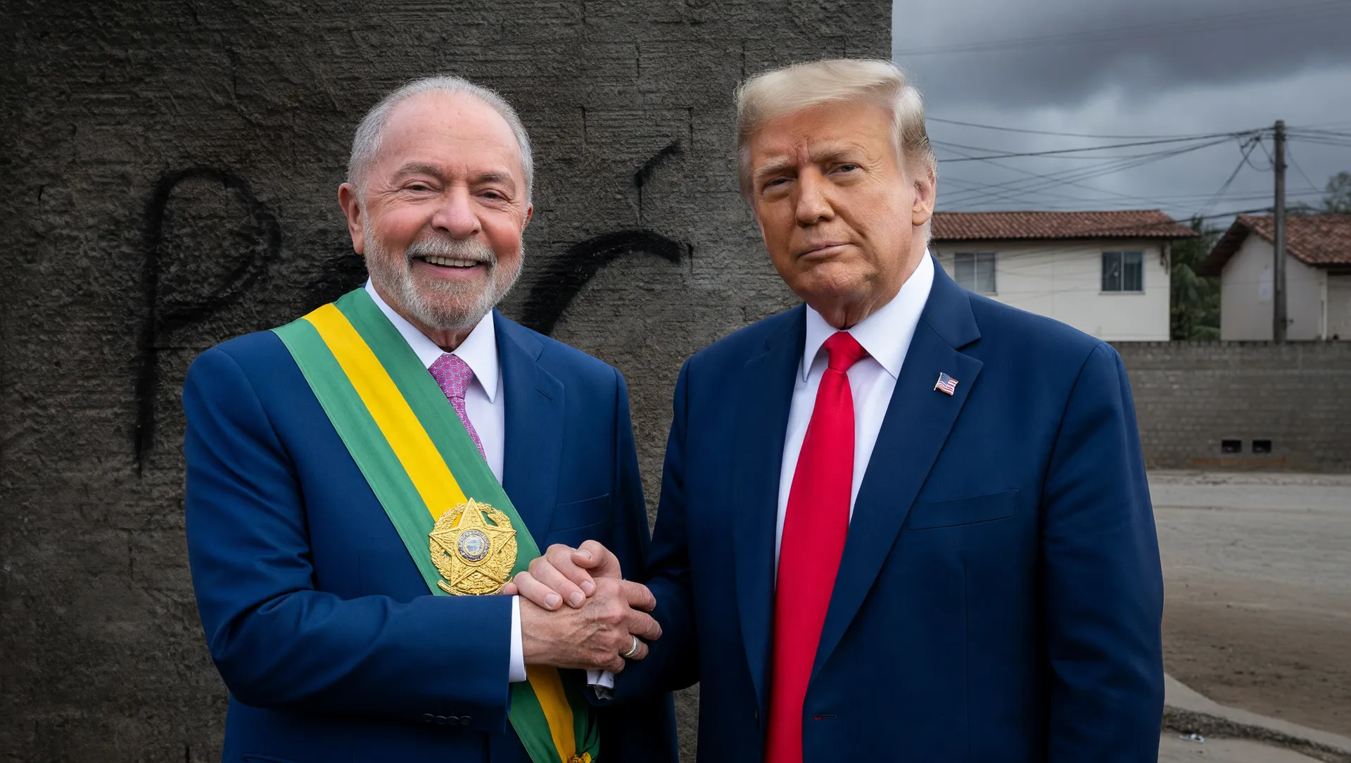 Lula e Trump em encontro diplomático sobre extradição de criminosos brasileiros em Miami