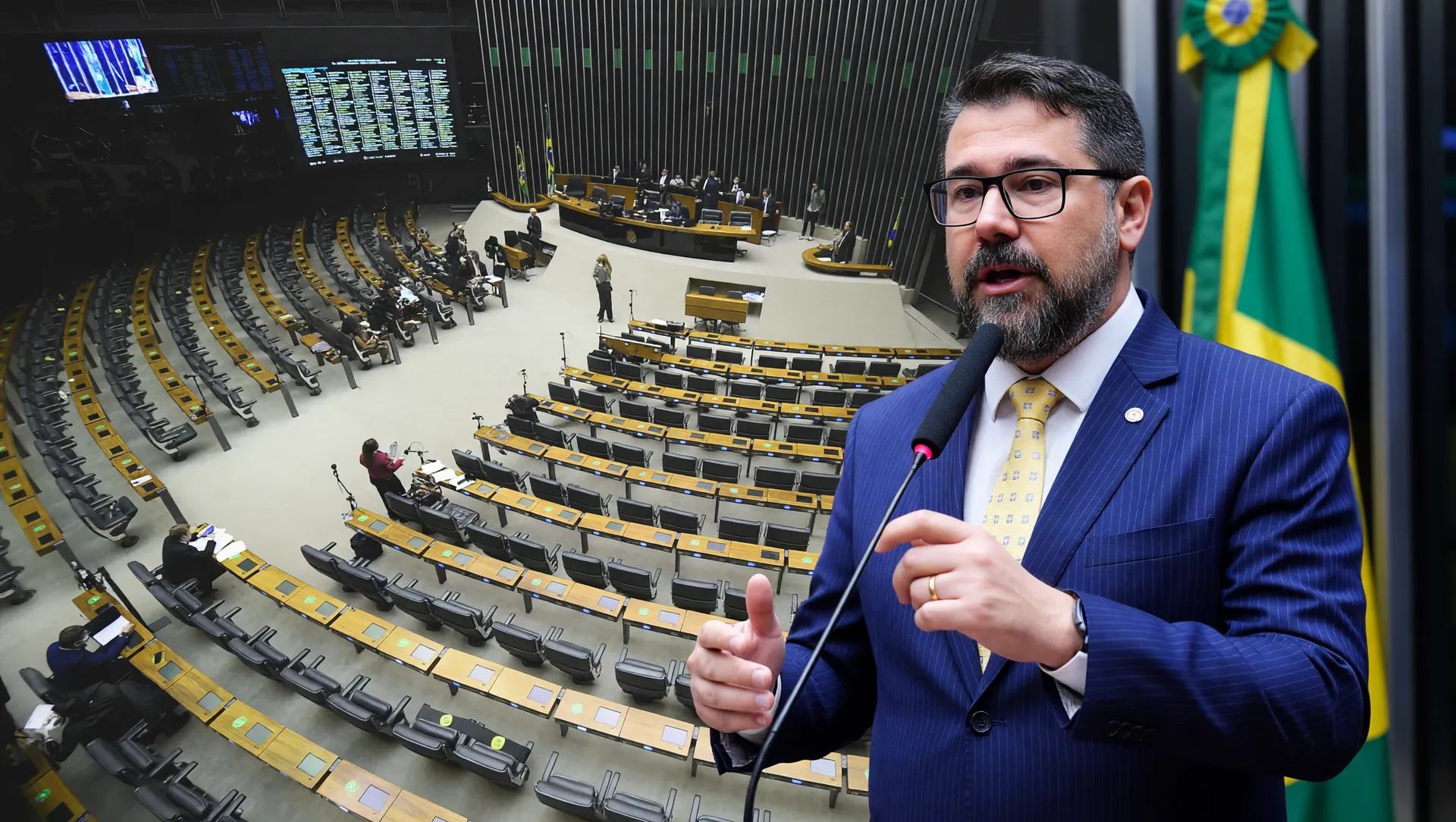 Câmara dos Deputados analisando proposta de FGTS para compra de armas de fogo